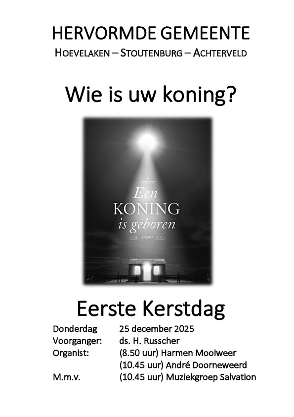 Liturgie Eerste Kerstdag Liturgie Eerste Kerstdag