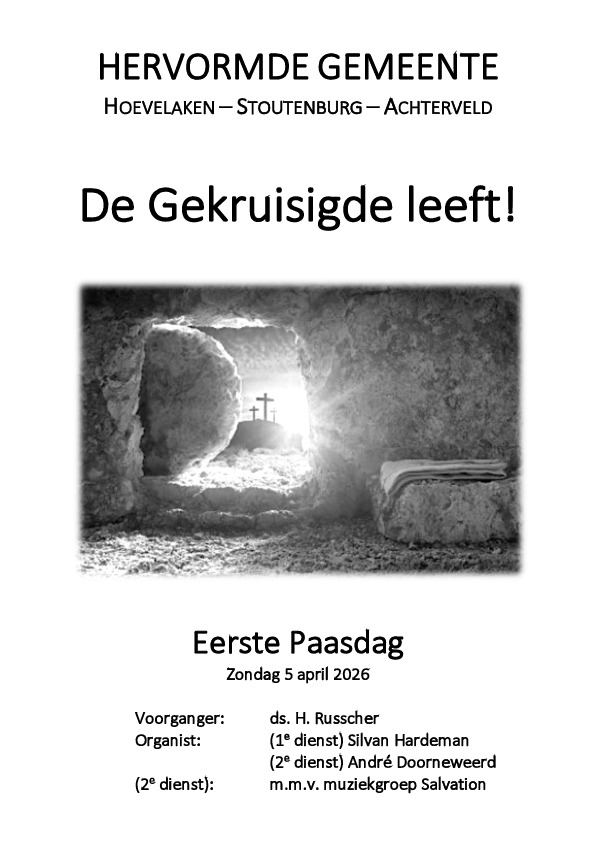 Liturgie en Paasliederen Eerste Paasdag