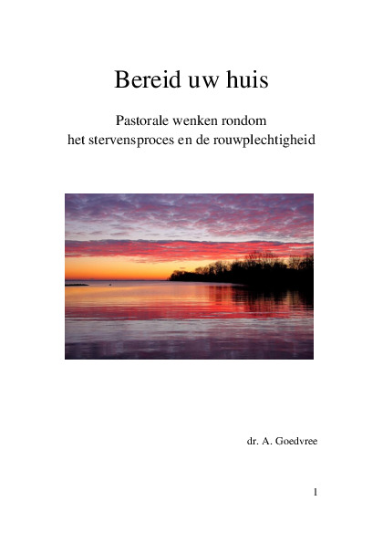 Bereid uw huis