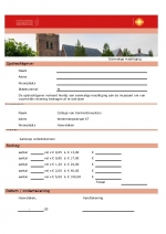 Eenmalige machtiging collectebonnen Eenmalige machtiging collectebonnen